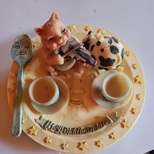 Hey Diddle Diddle Vintage Minature Tea Set